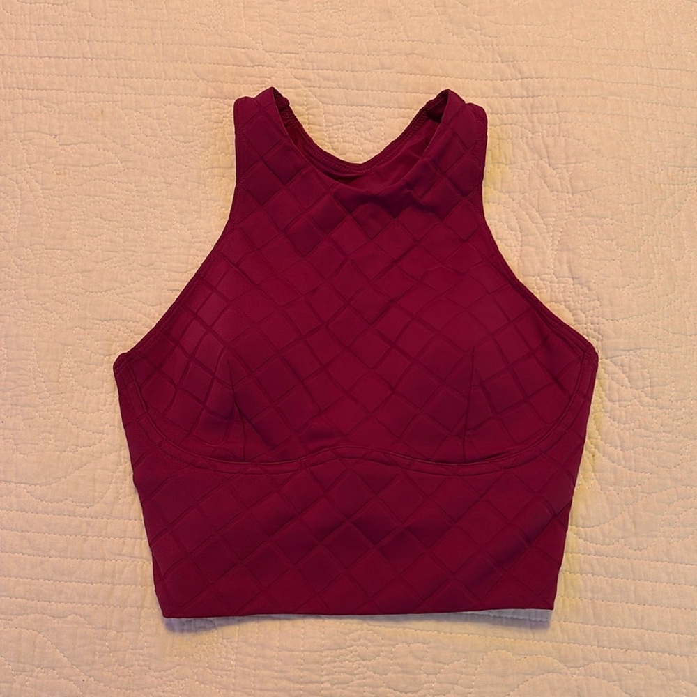 Lululemon longline sports bra size 4